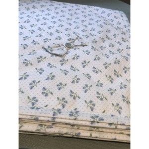 New Purete Du Bebe Baby Girl Luxury Blanket Shower Gift Cotton Swaddle Flowers